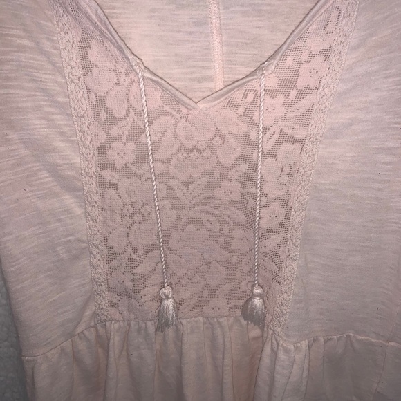 baby pink peplum top - Picture 4 of 4